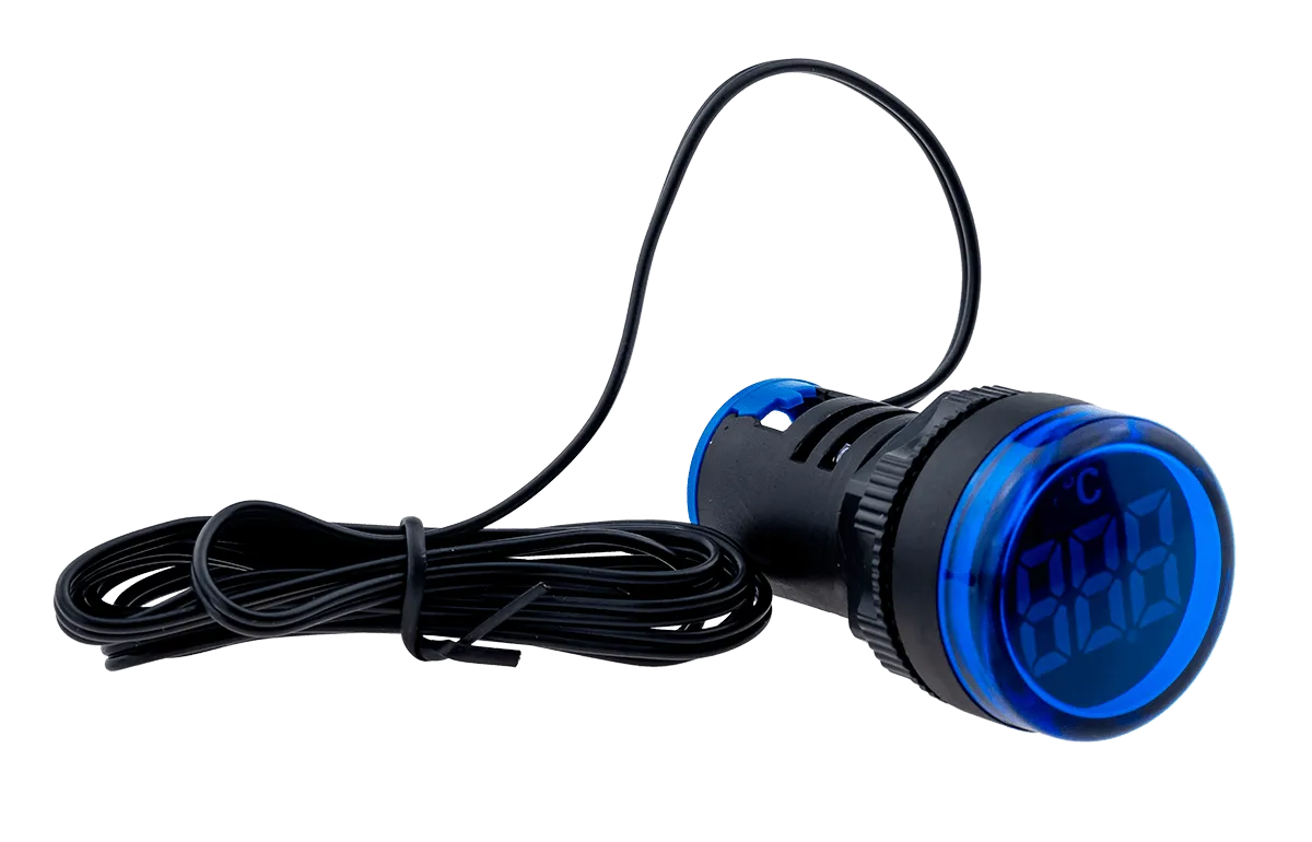 Индикатор температуры, синий