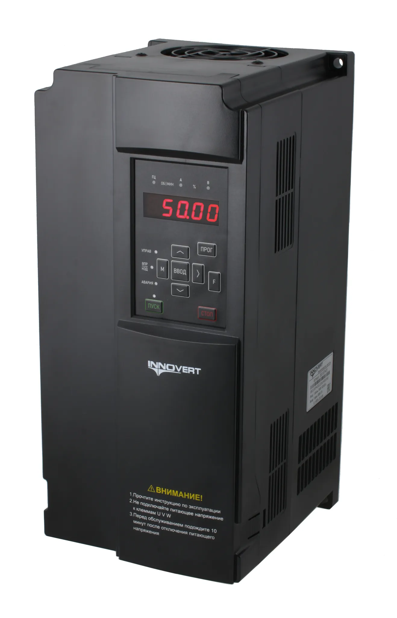 Преобразователь частоты INNOVERT IBD223P43E (22 кВтx380 В), выходной ток 45А