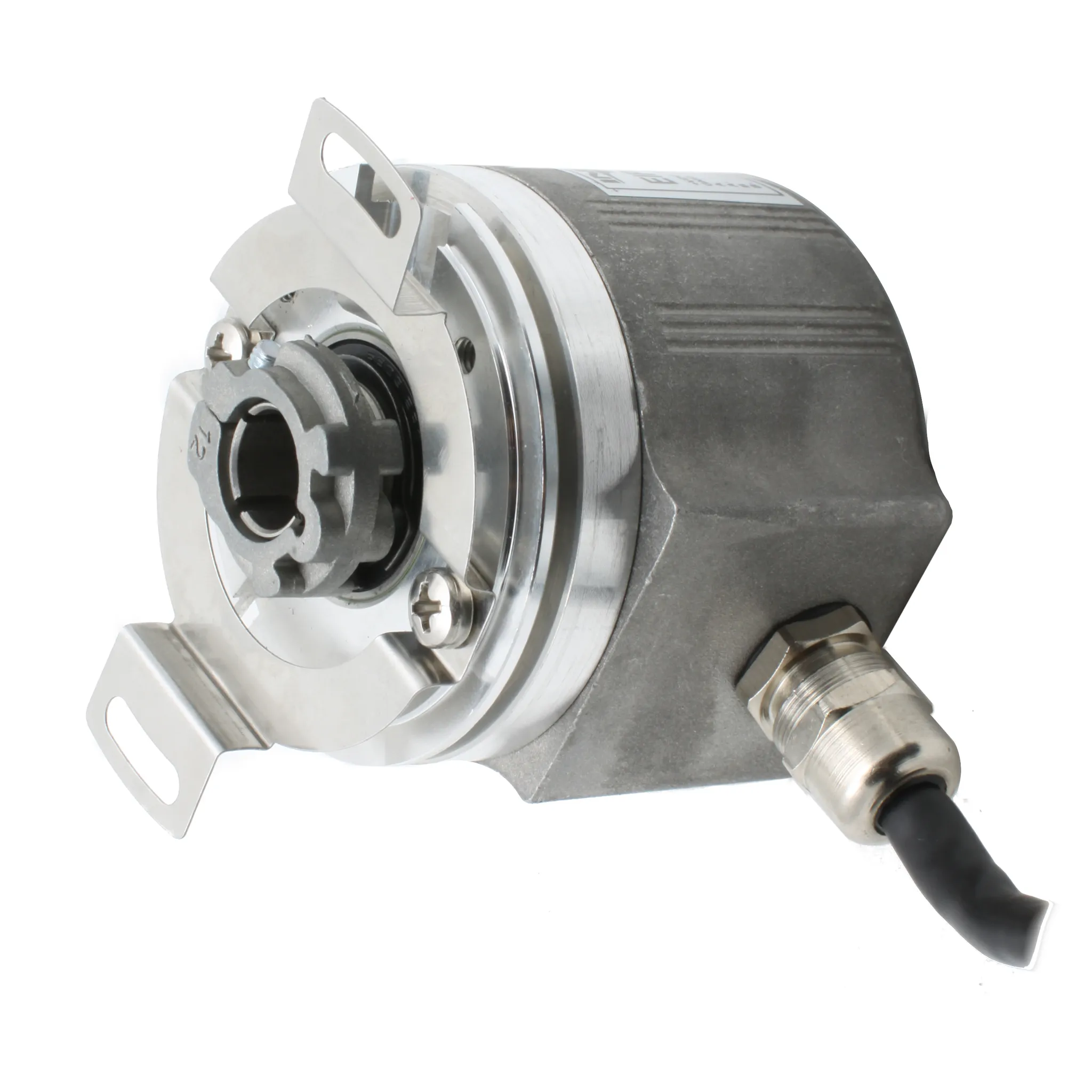 Инкрементальный программируемый энкодер D=58мм, полый вал 12мм, 3000 имп/об, 5…30VDC, выход TTL/HTL с инверсией, IP5