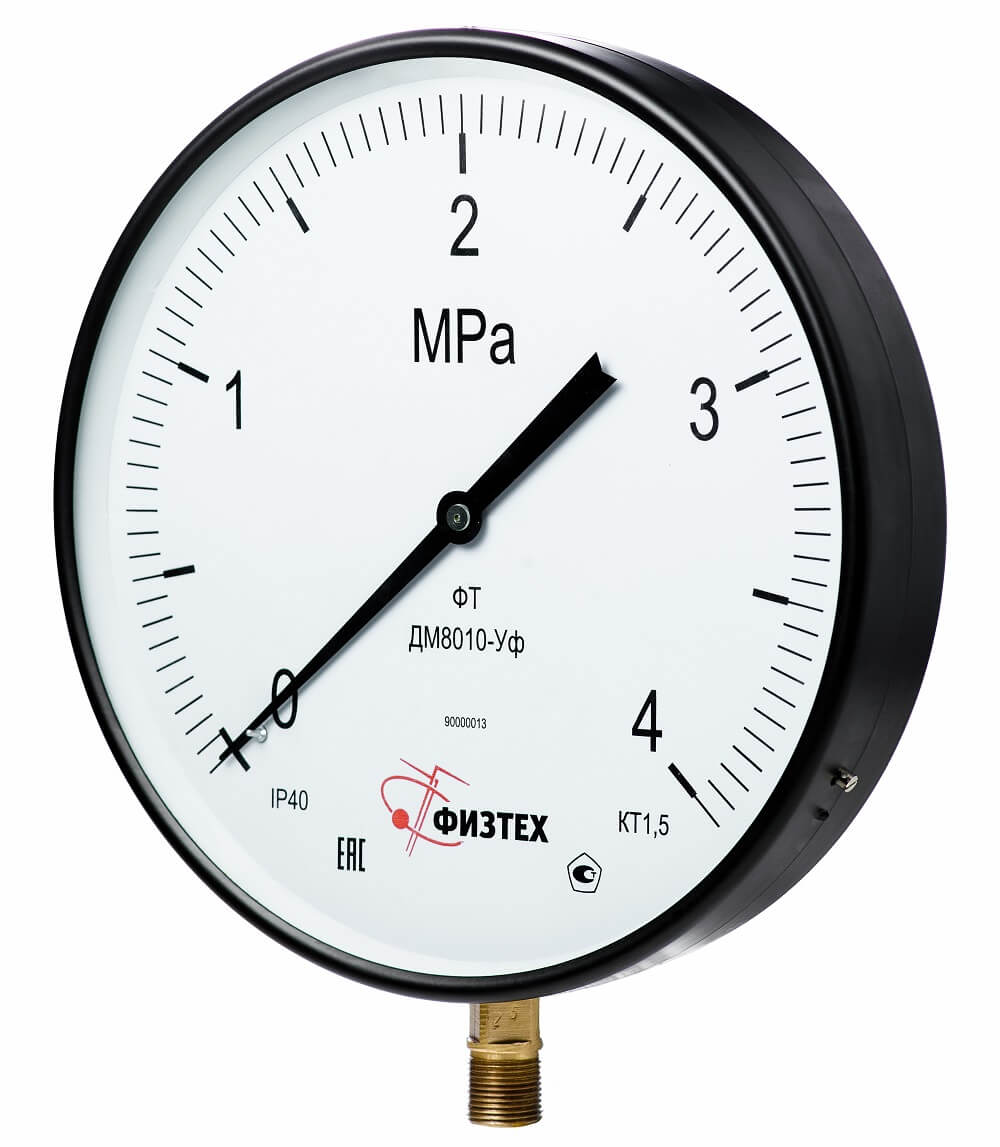 Манометры общетехнические ДМ8010-Уф (Диаметр: 250 мм)